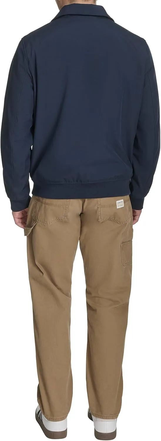 Levi's Men's Lightweight Softshell Varsity Rib Knit Bomber Jacket