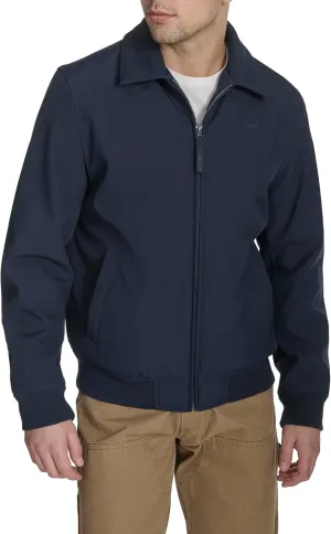 Levi's Men's Lightweight Softshell Varsity Rib Knit Bomber Jacket