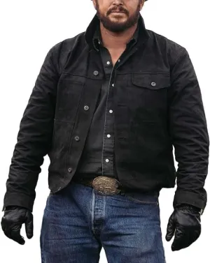 Lightweight Trucker Jean Jacket For Men - Men's Denim Jacket