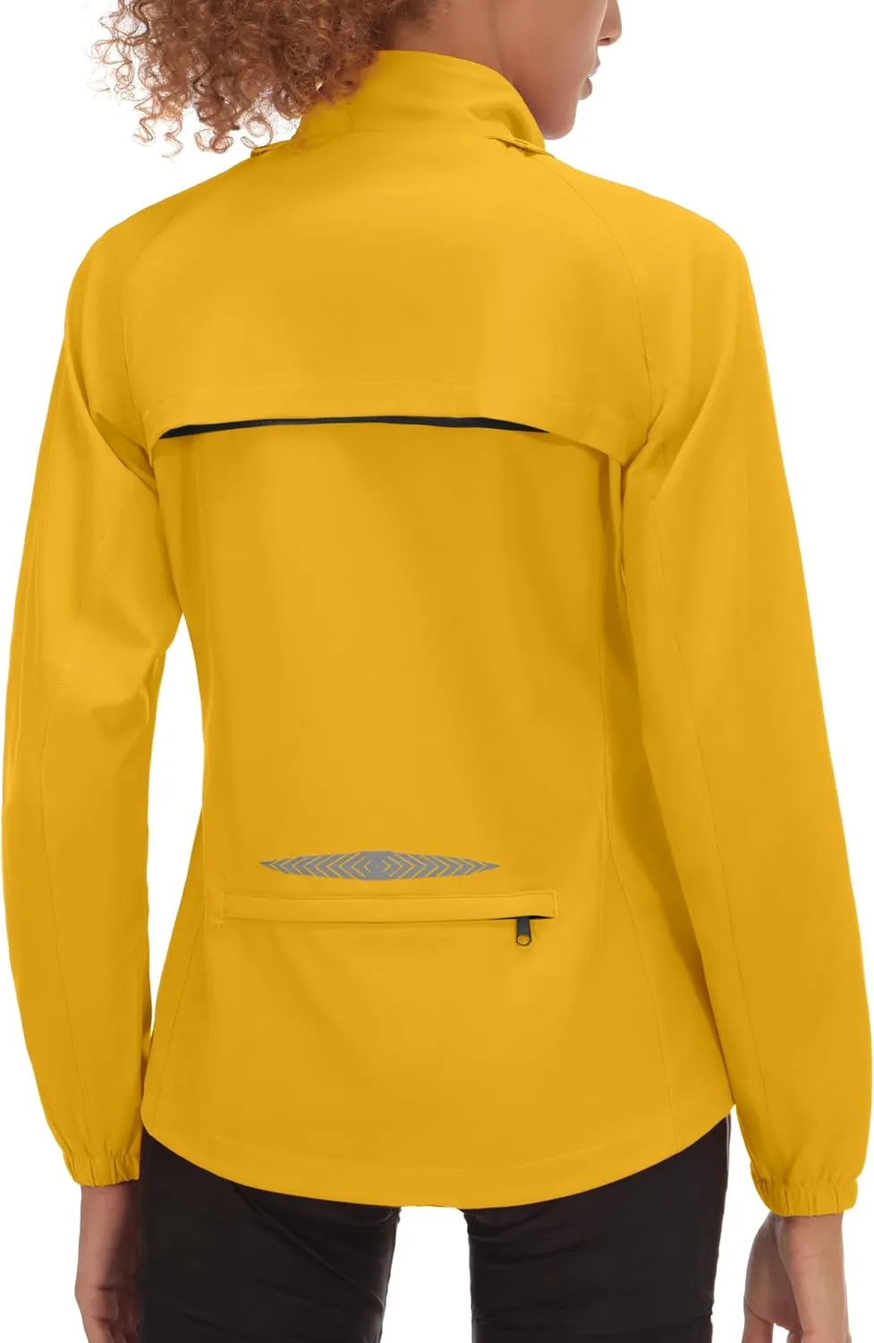 Little Donkey Andy Women's Lightweight Waterproof Cycling Jacket with Removable Sleeves for Biking Running Golf