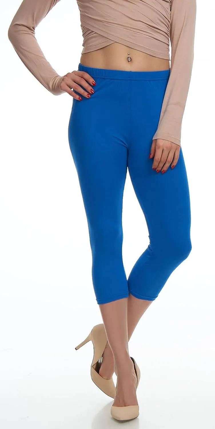 LMB High Waisted Leggings for Women - High Classic Waistband - Extra Soft Fabric, Perfect for Lounging, Yoga