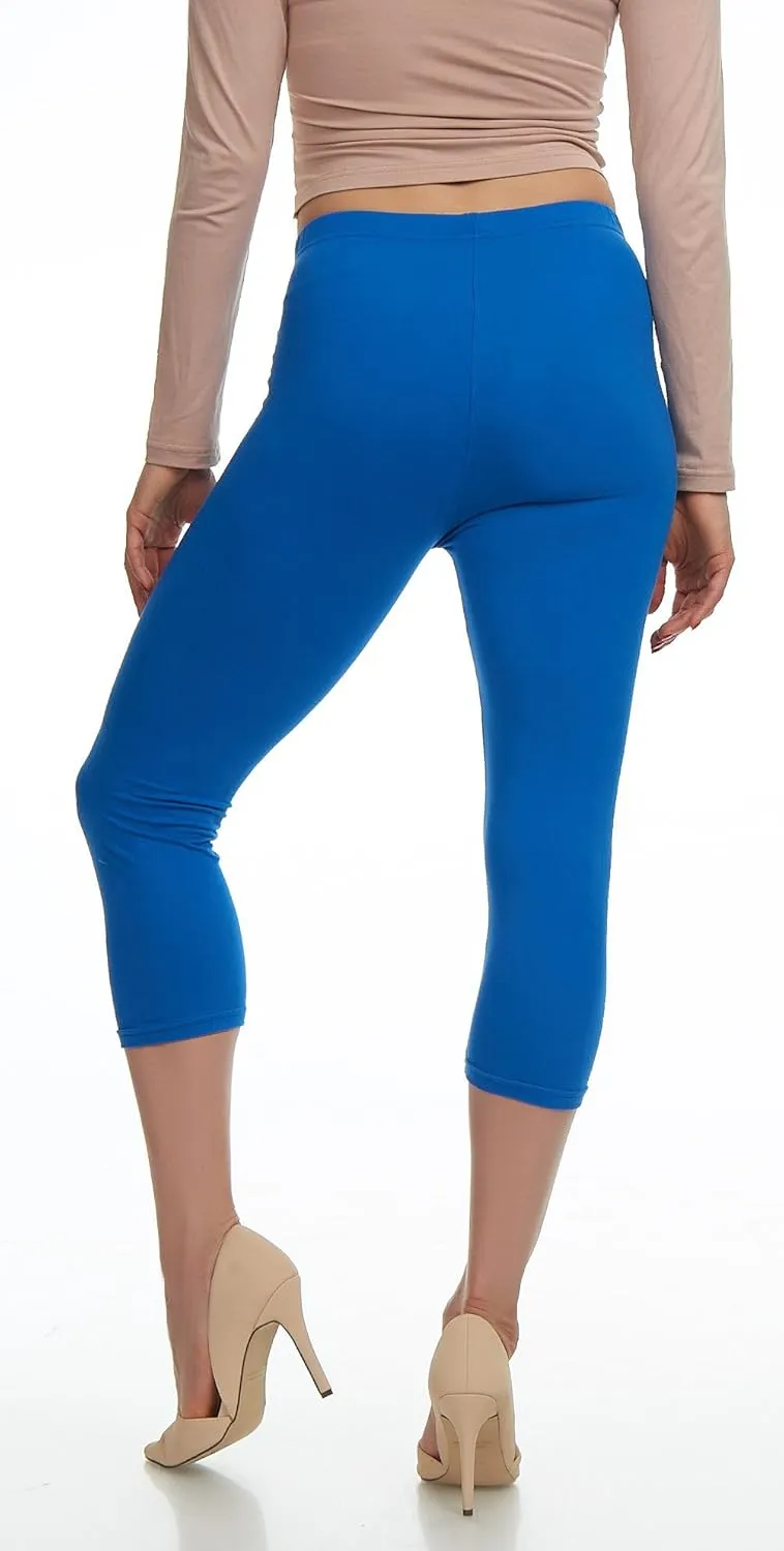 LMB High Waisted Leggings for Women - High Classic Waistband - Extra Soft Fabric, Perfect for Lounging, Yoga