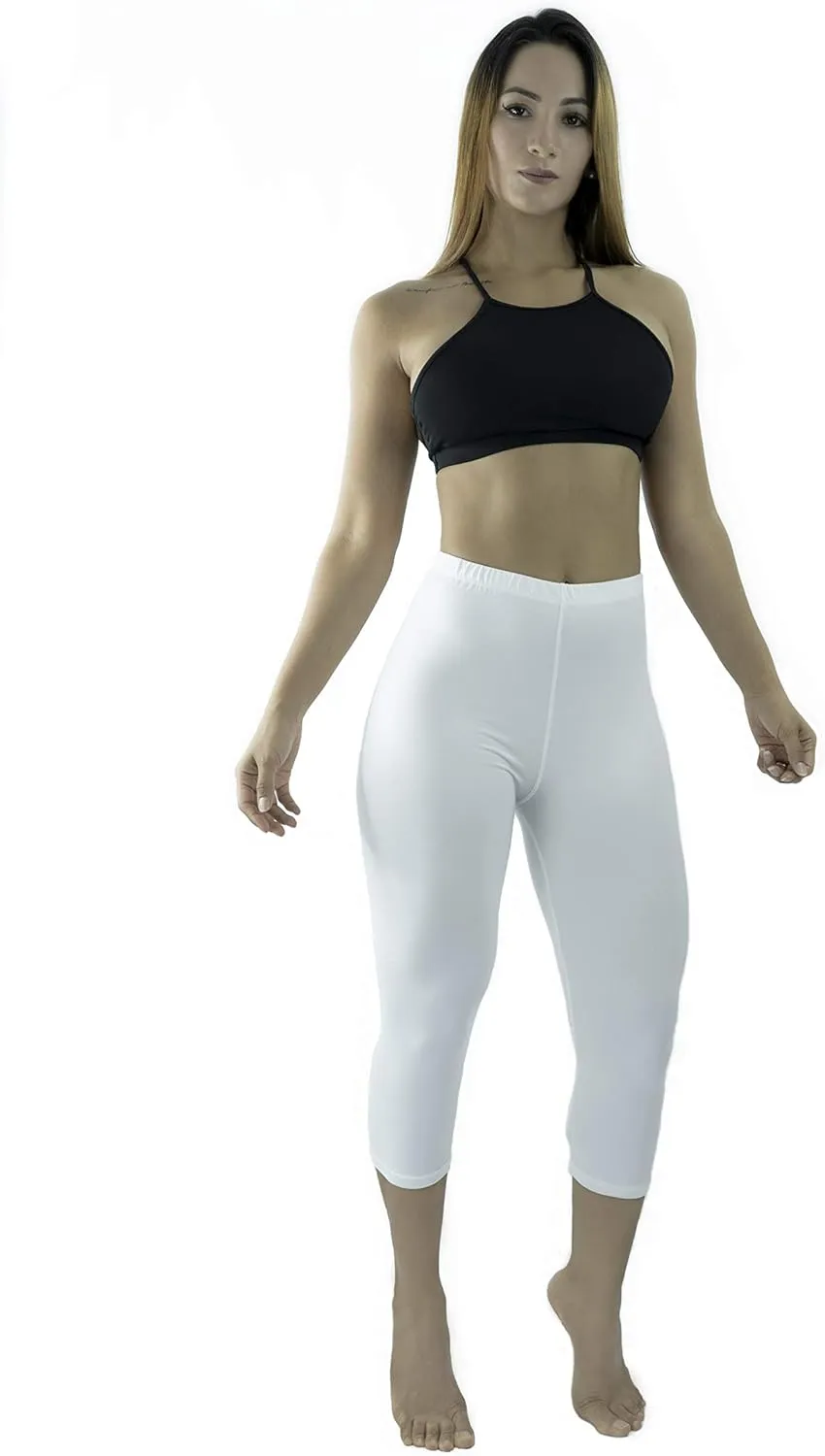 LMB High Waisted Leggings for Women - High Classic Waistband - Extra Soft Fabric, Perfect for Lounging, Yoga