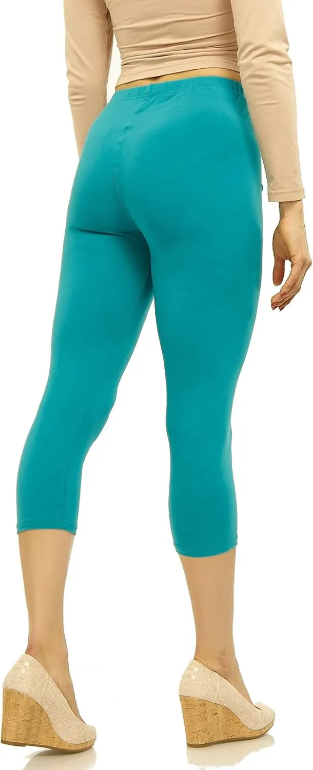 LMB High Waisted Leggings for Women - High Classic Waistband - Extra Soft Fabric, Perfect for Lounging, Yoga