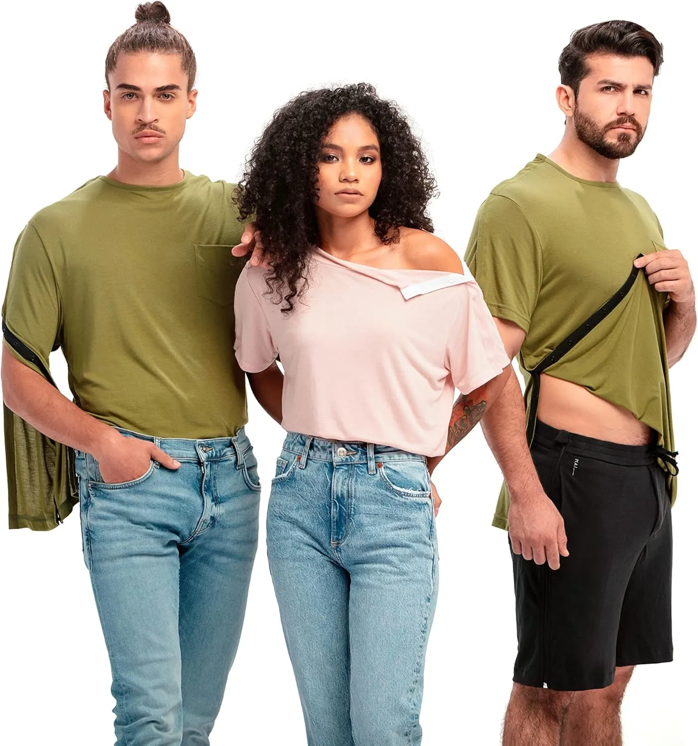 MAI Post Shoulder Surgery Shirts for Men - Tear Away Recovery Shirt, Premium Chemotherapy Clothing | Breathable & Comfortable