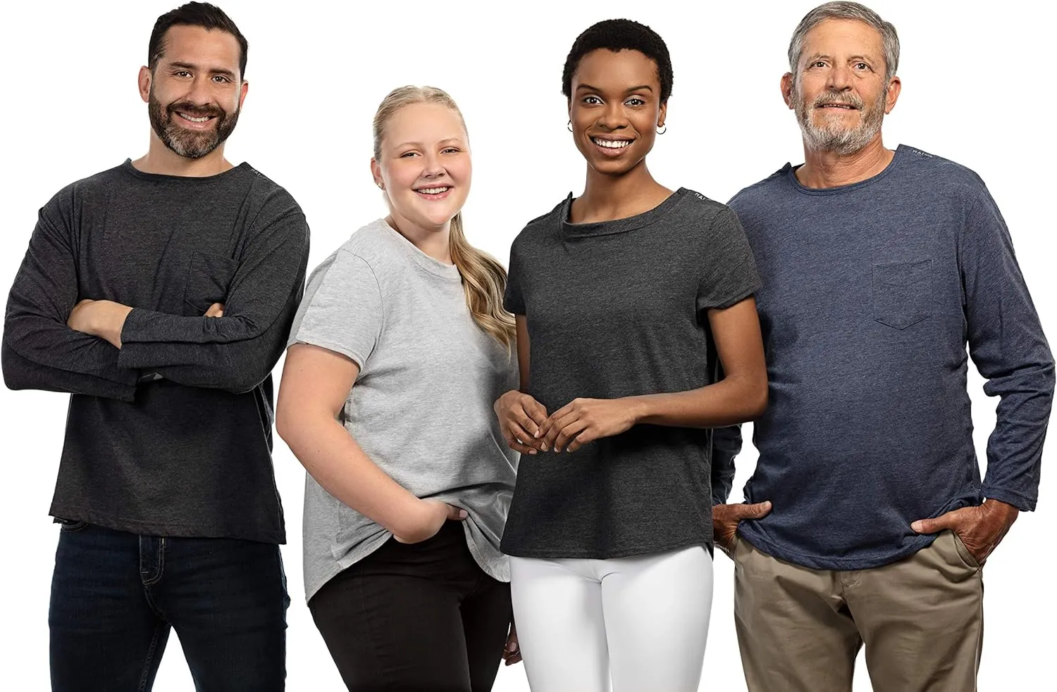 MAI Post Shoulder Surgery Shirts for Men - Tear Away Recovery Shirt, Premium Chemotherapy Clothing | Breathable & Comfortable