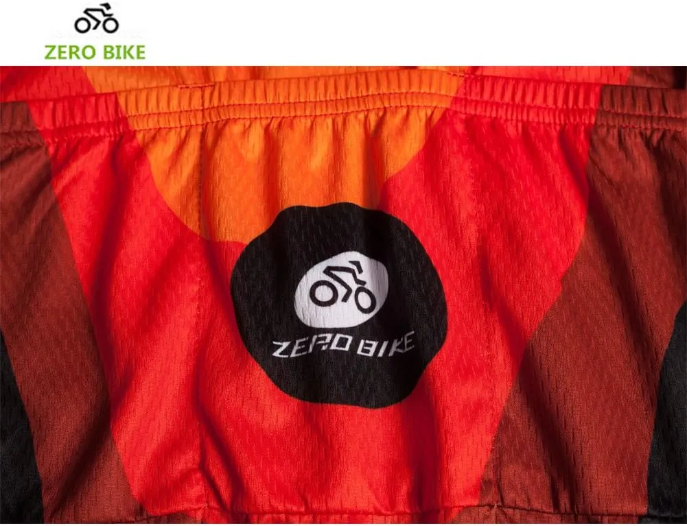 Men Breathable Quick Dry Comfortable Short Sleeve Jersey   Padded Shorts Cycling Clothing Set Cycling Wear Clothes