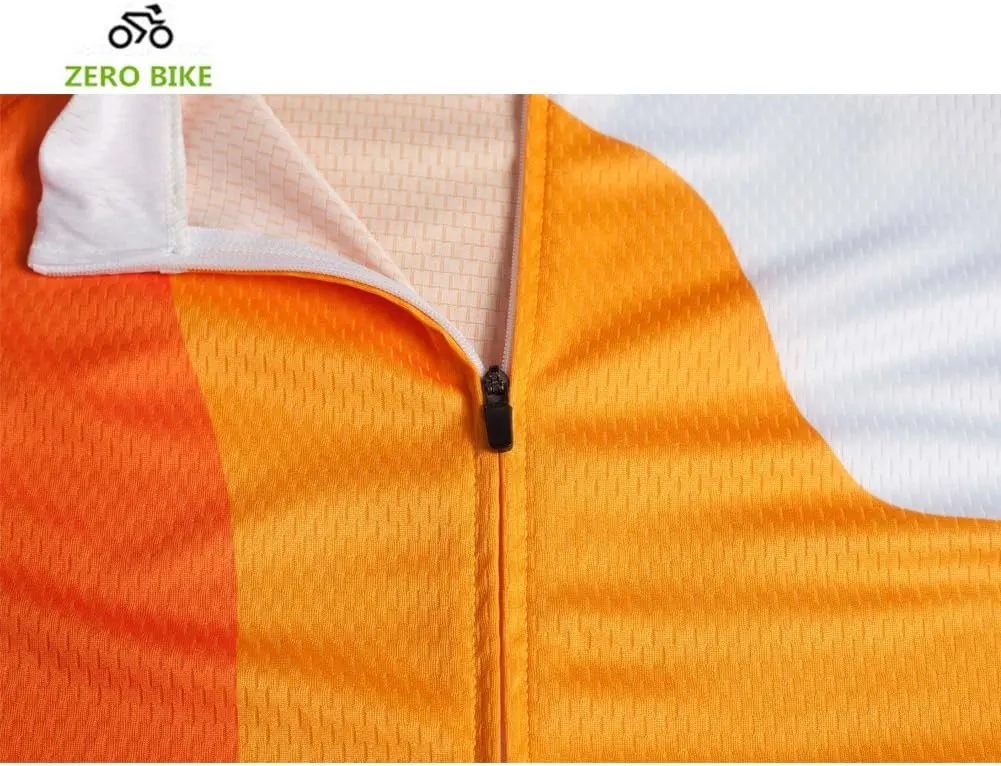 Men Breathable Quick Dry Comfortable Short Sleeve Jersey   Padded Shorts Cycling Clothing Set Cycling Wear Clothes