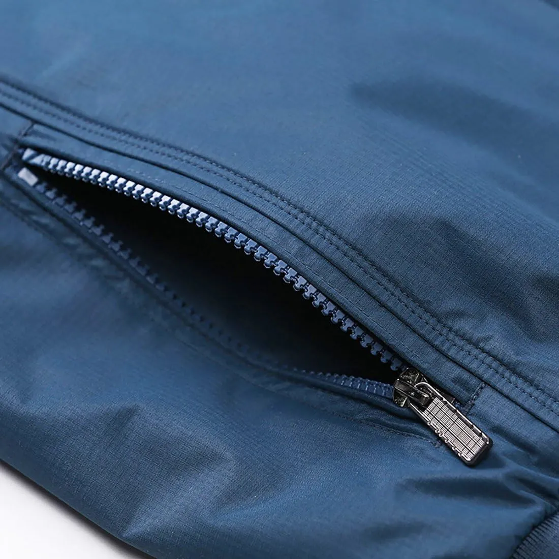 Mens Casual Jacket Outdoor Slim Windbreaker Lightweight Track Jackets Outwear Coats