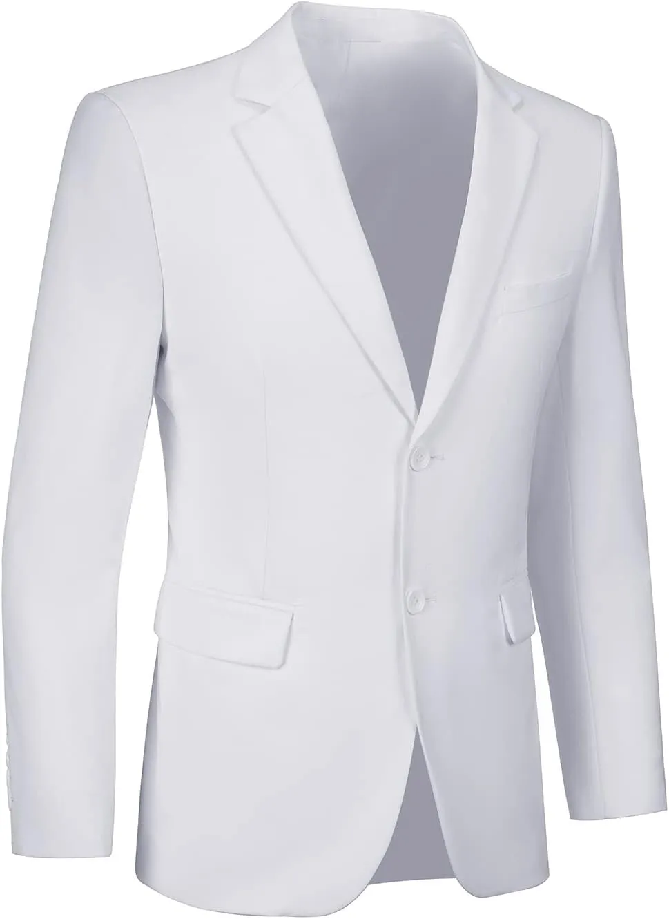 Men's Casual Sport Coat Slim Fit Two Button Suit Blazer Lightweight Jackets
