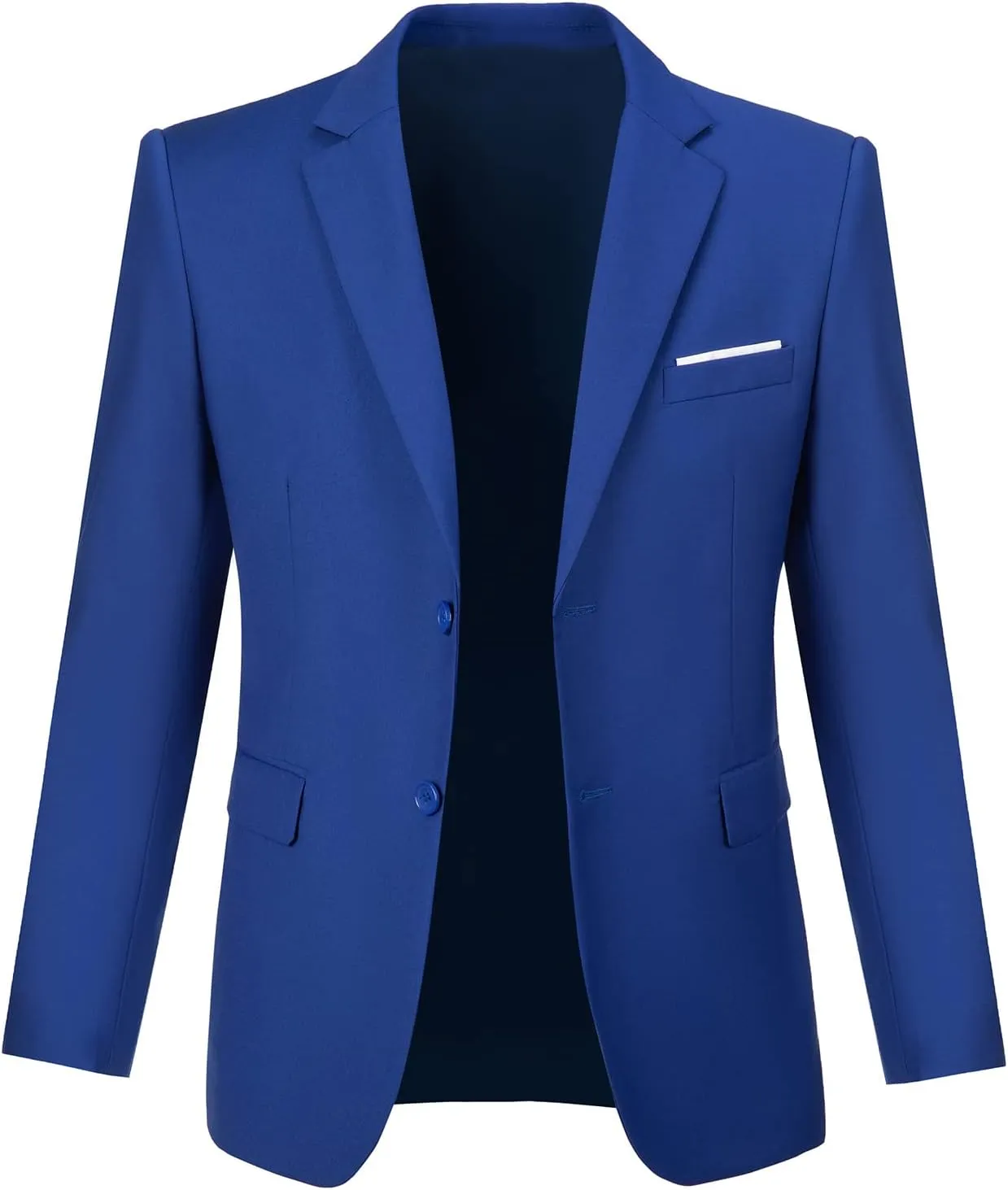 Men's Casual Sport Coat Slim Fit Two Button Suit Blazer Lightweight Jackets