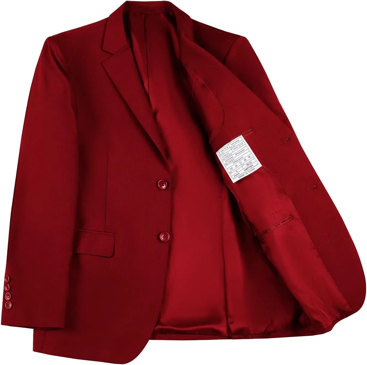 Men's Casual Sport Coat Slim Fit Two Button Suit Blazer Lightweight Jackets