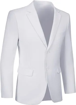 Men's Casual Sport Coat Slim Fit Two Button Suit Blazer Lightweight Jackets