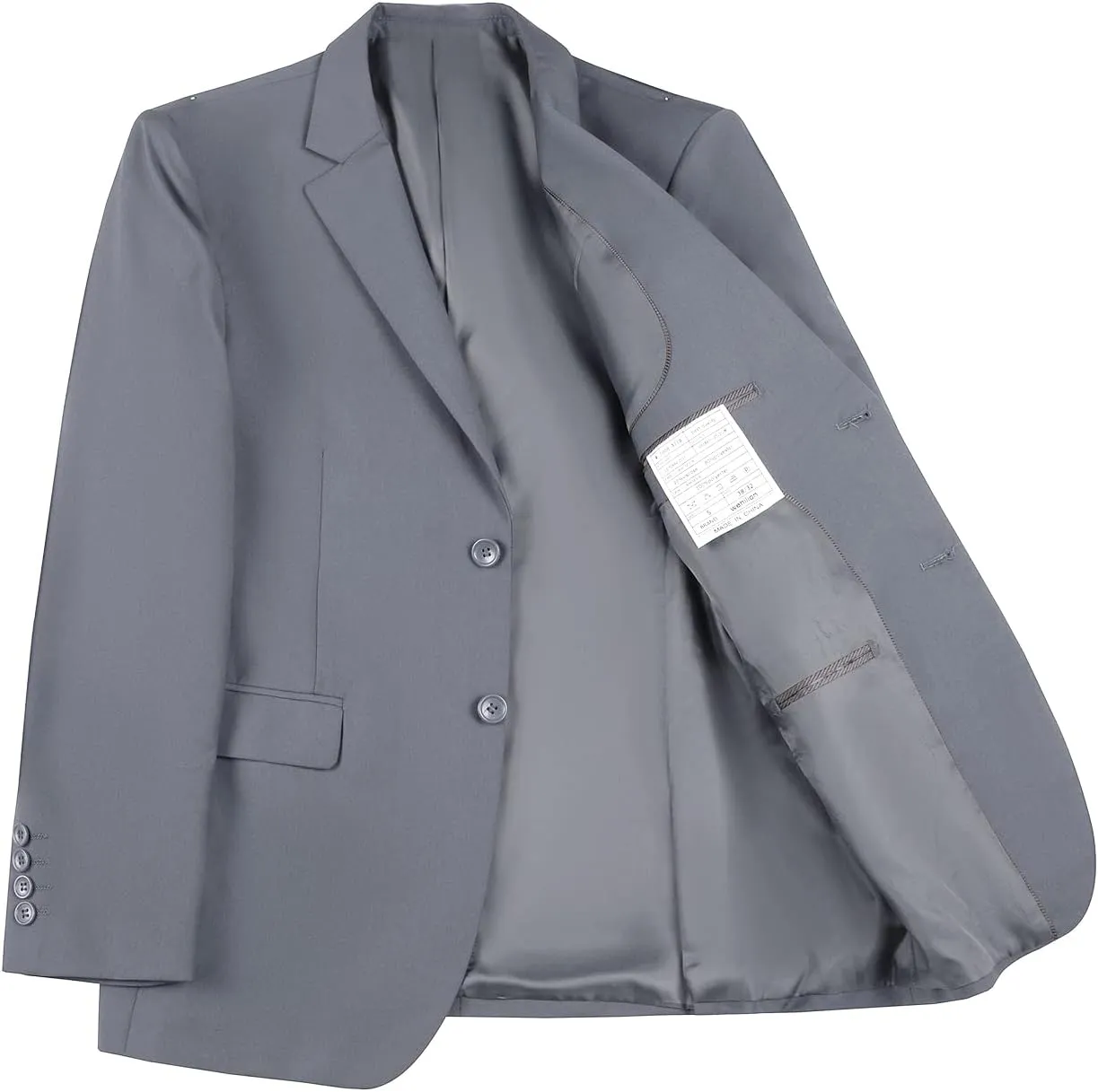 Men's Casual Sport Coat Slim Fit Two Button Suit Blazer Lightweight Jackets