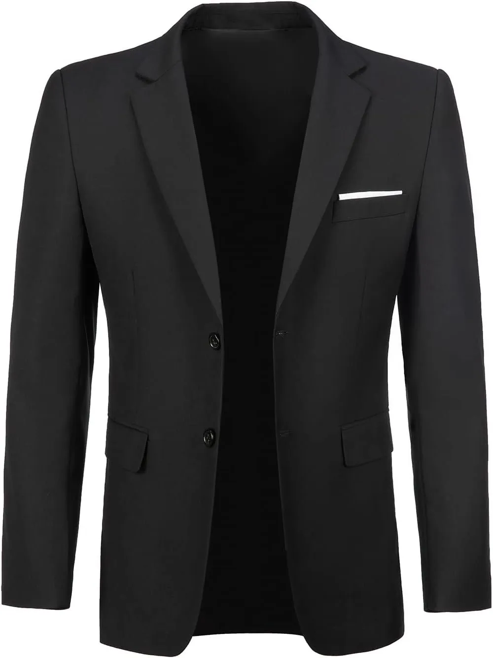 Men's Casual Sport Coat Slim Fit Two Button Suit Blazer Lightweight Jackets