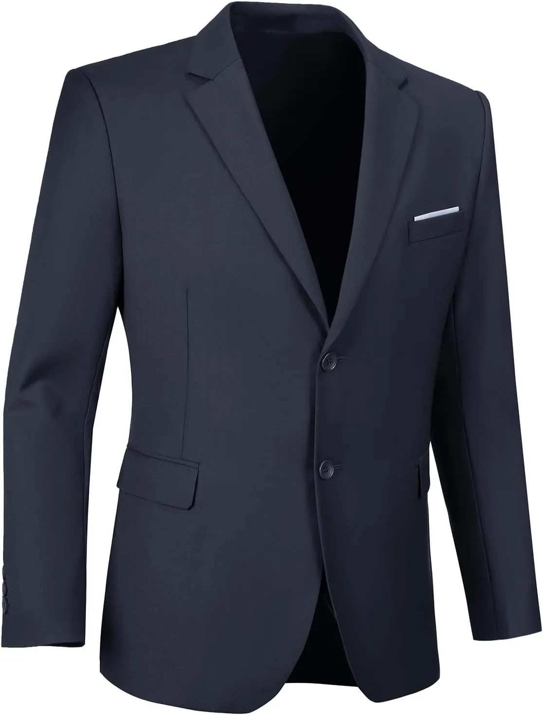 Men's Casual Sport Coat Slim Fit Two Button Suit Blazer Lightweight Jackets