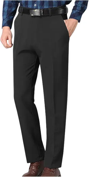 Mens Slim Fit Formal Pants for Work or Events Comfortable and Stylish Dress Pants for Men Pantalones de Hombre