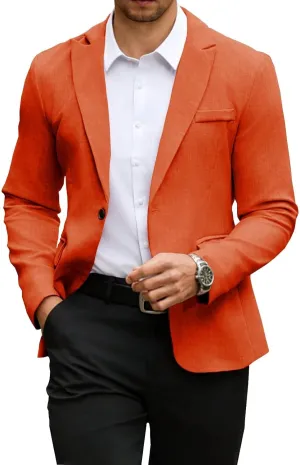 Mens Sport Coats and Blazers for Men Fashion Casual Suit Jacket Slim Fit Men Business Formal Wedding