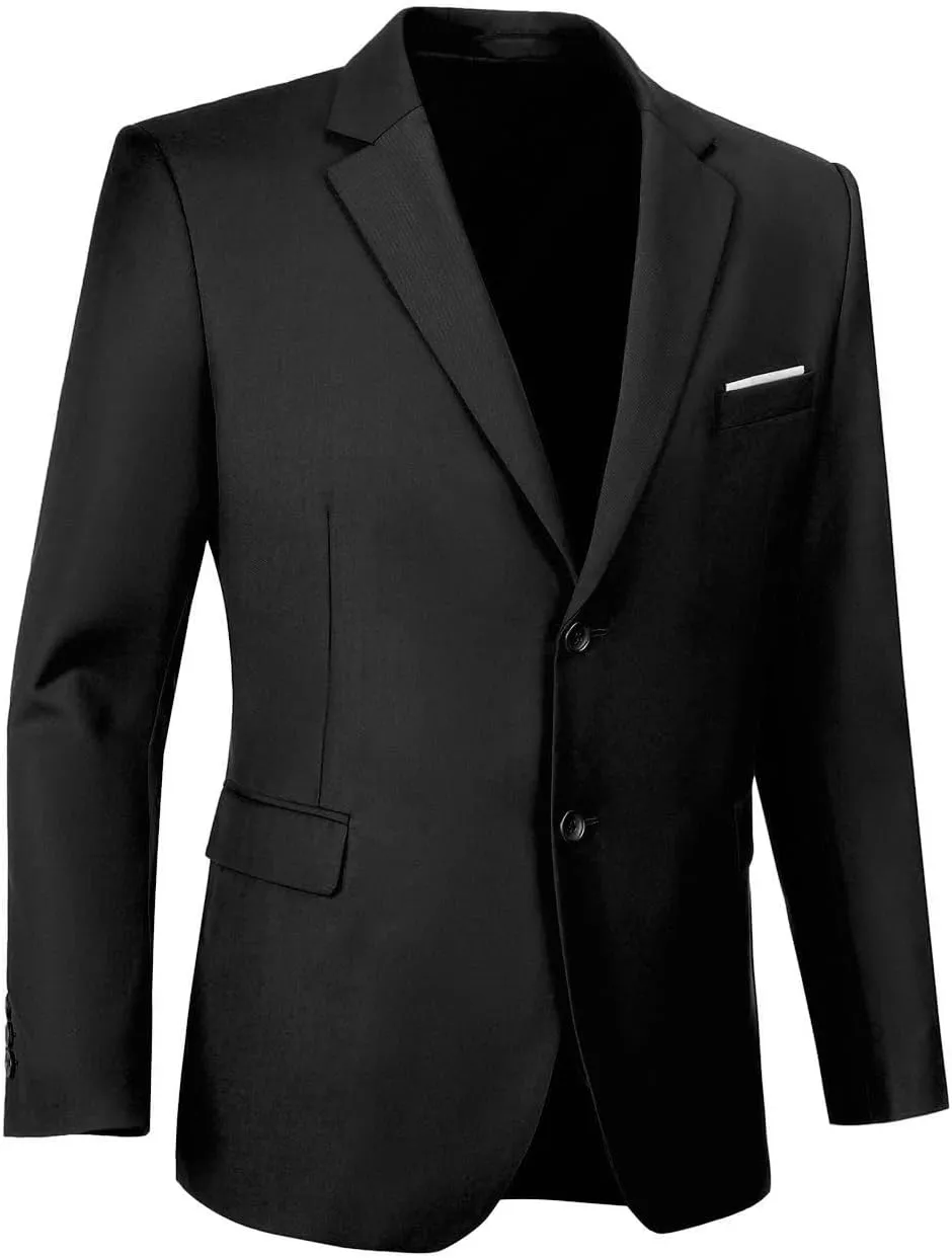 Men's Suit Blazer Casual Coats Lightweight Party Jackets Groomsmen Sports Coat Two Button Tuxedo Suits