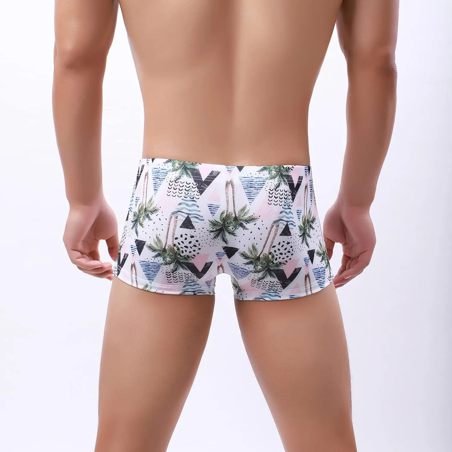 Men's Underwear Mens Trunks Underwear Lightweight Waistband Plaid Boxers