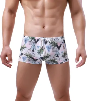 Men's Underwear Mens Trunks Underwear Lightweight Waistband Plaid Boxers