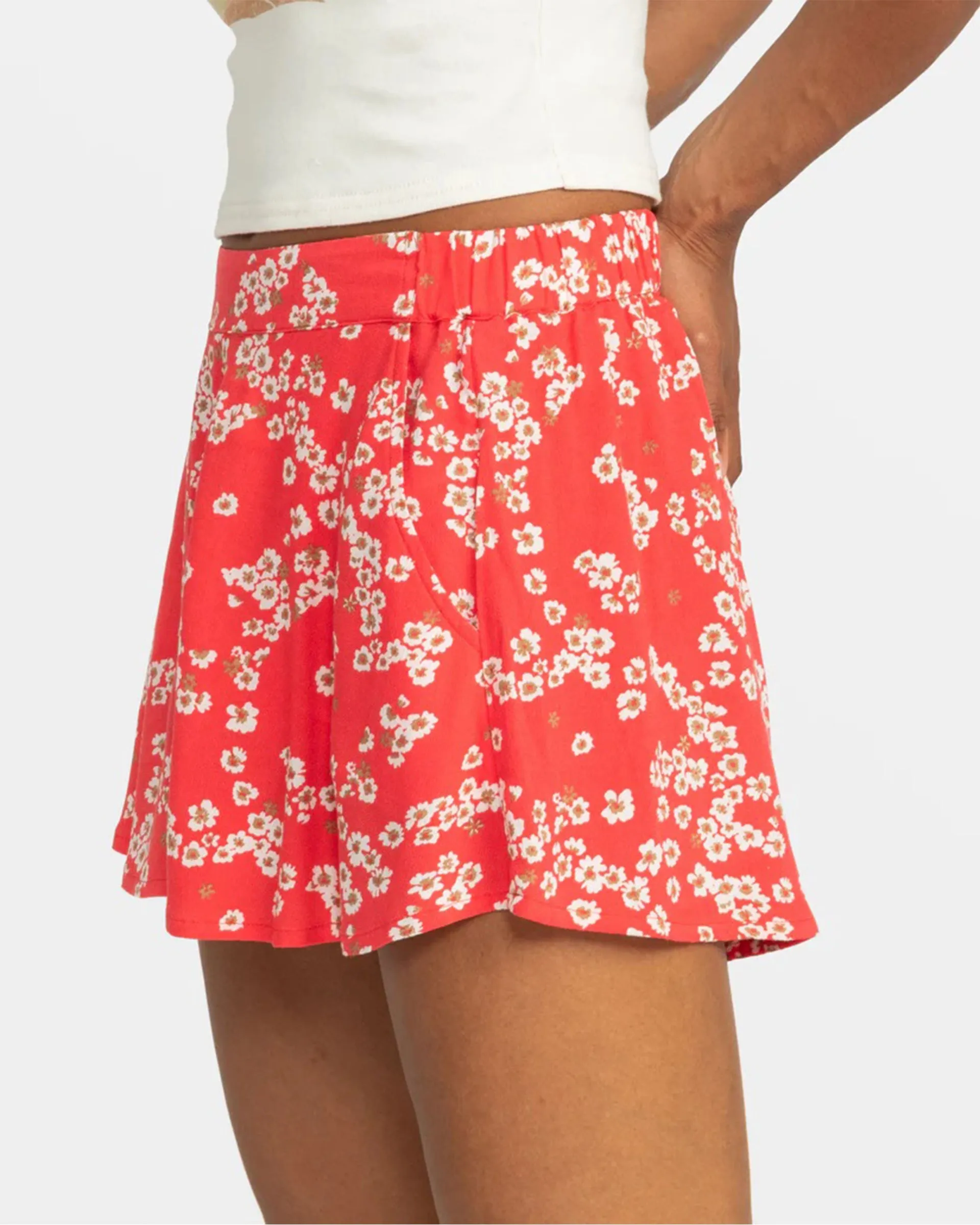 Midnight Avenue Relaxed Fit Printed Shorts