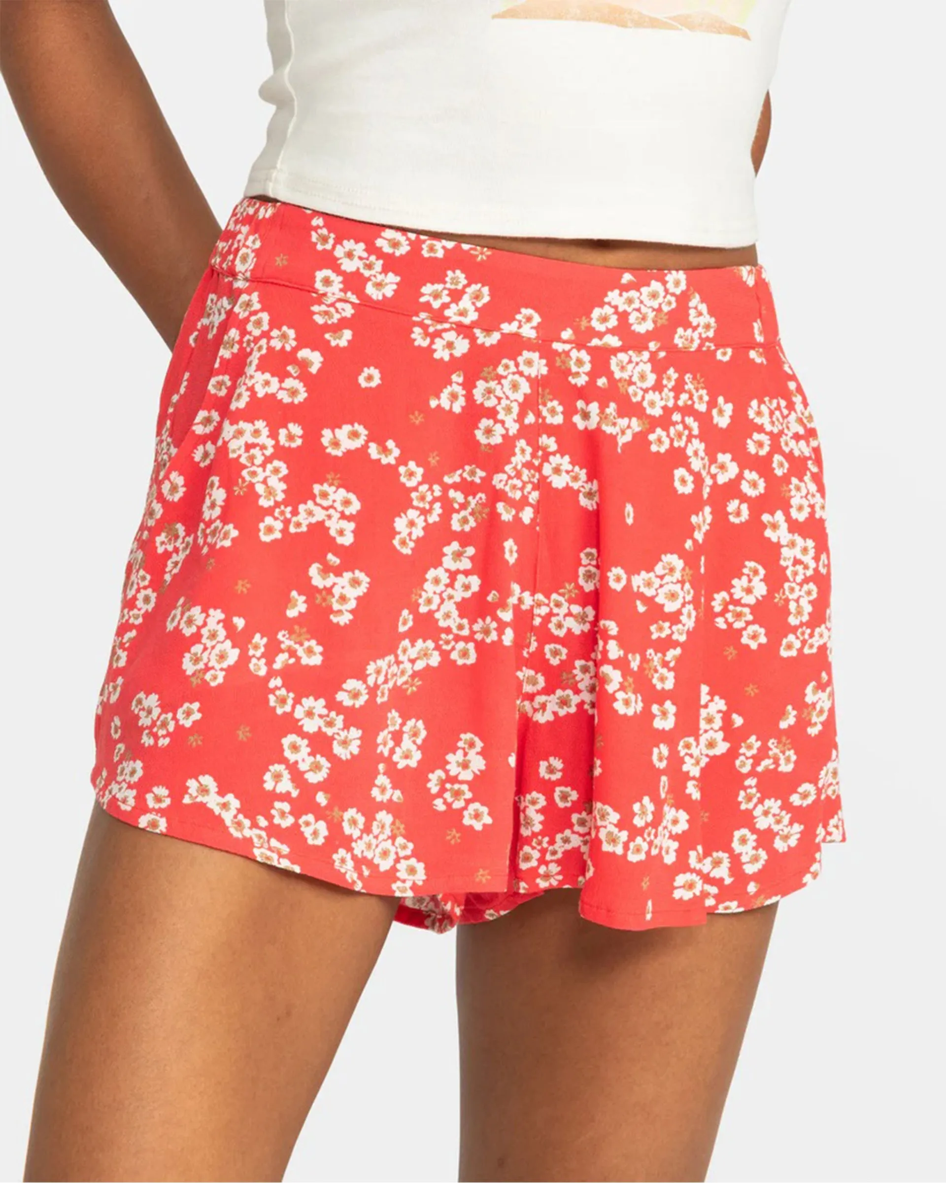 Midnight Avenue Relaxed Fit Printed Shorts