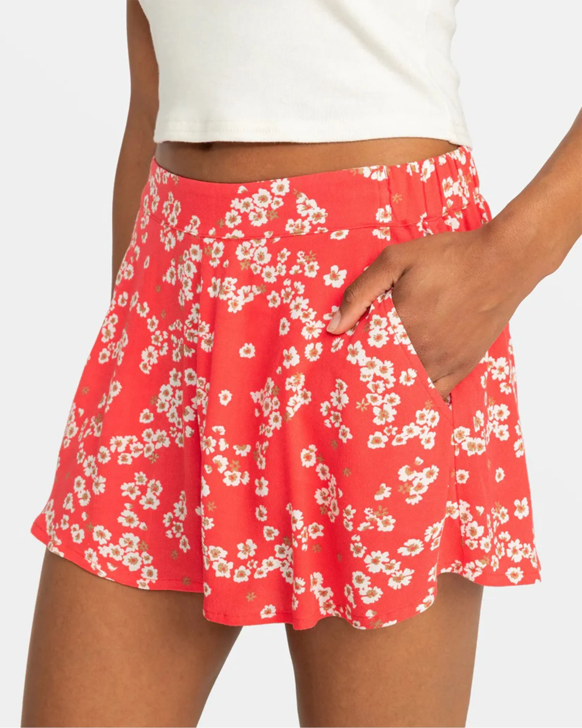 Midnight Avenue Relaxed Fit Printed Shorts