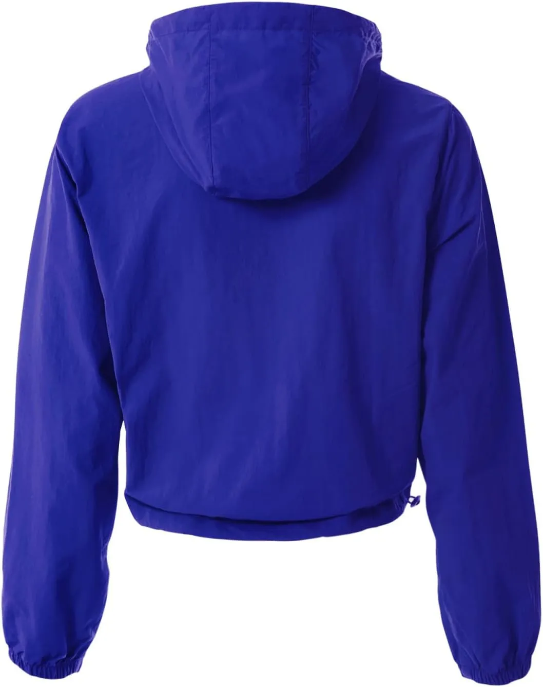 MixMatchy Women's Lightweight Cropped Yoga Quick Dry Windbreaker Zipper Jackets Workout Running Hoodie