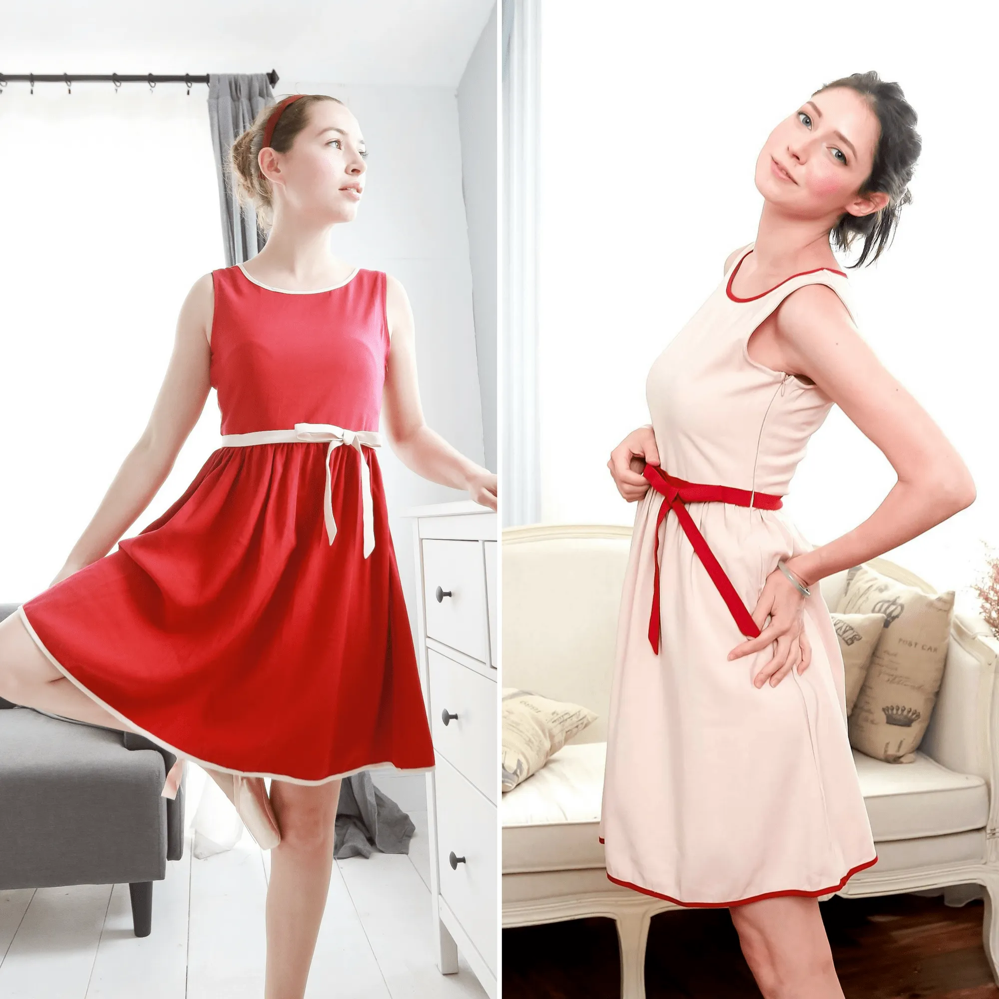 Mother & Daughter Matching Dress : Butterfly Swing