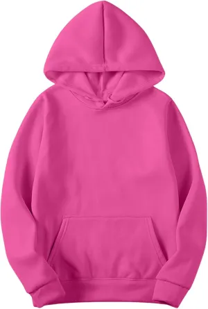 NATHGAM Women's Oversized Hoodies Fleece Long Sleeve Loose Sweatshirts Comfy Casual Spring Trendy Pullover Tops with Pockets