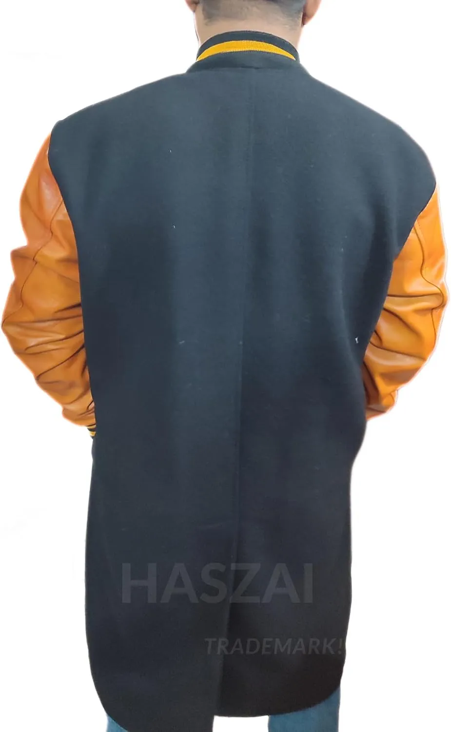 New Letterman Varsity Coats, Baseball Bomber Coats, Long Letterman Coat Jackets, Warm Wool Long Coat
