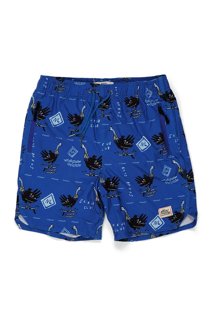 Scrub Club Swim Shorts Blue