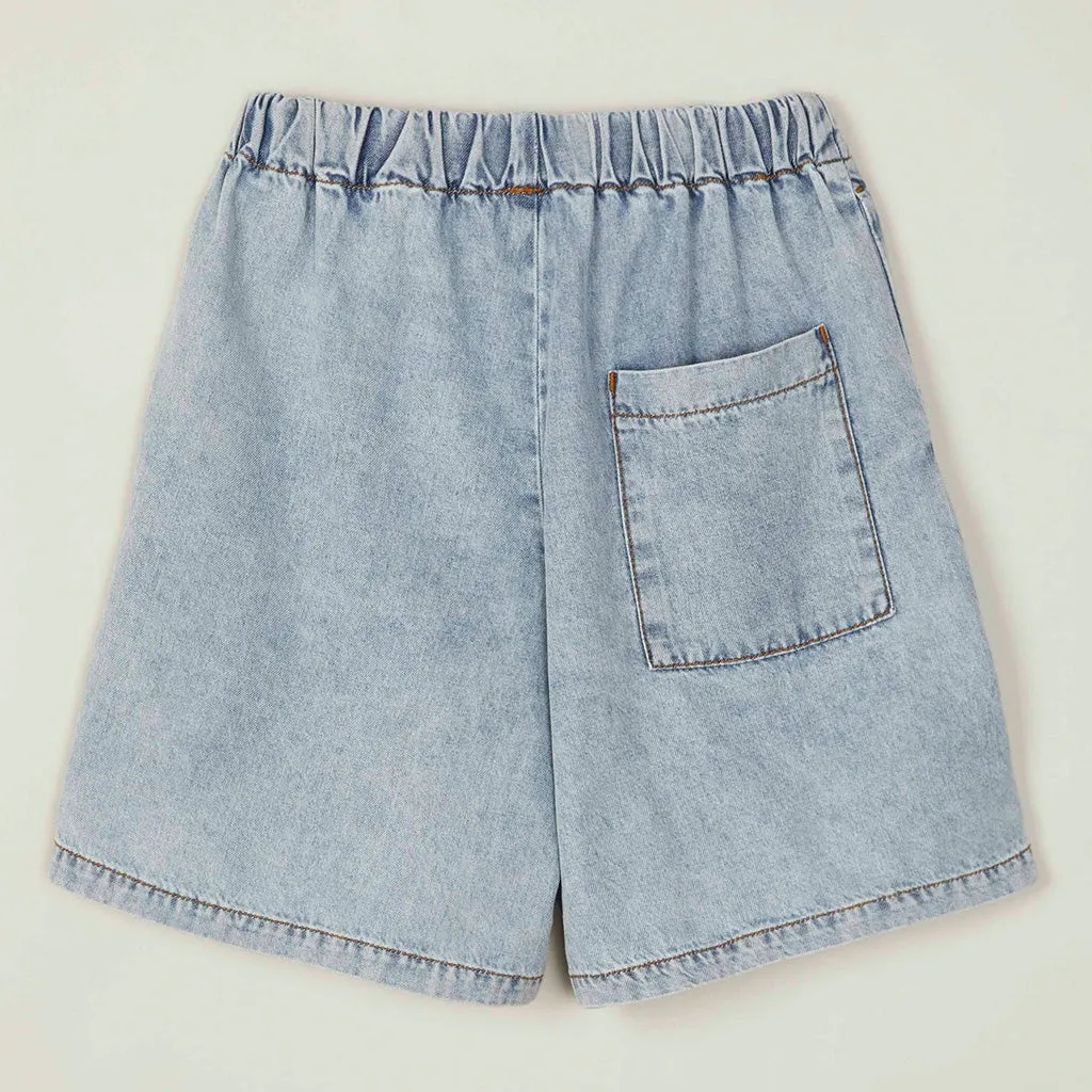 Shorts Relaxed Demi Wash MS129