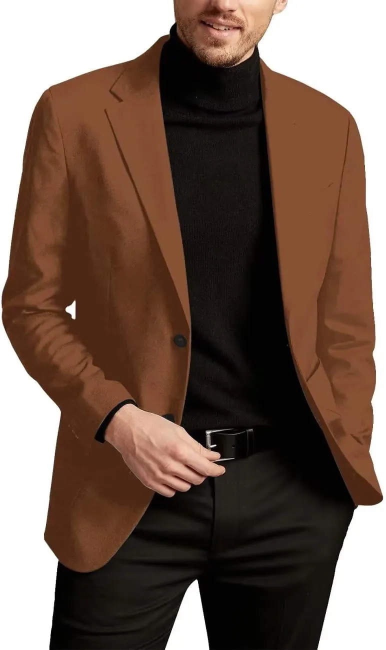 SHUZHXLZANGY Mens Blazers and Sport Coats Slim Fit Jackets for Men Casual Blazer Suit Formal Business