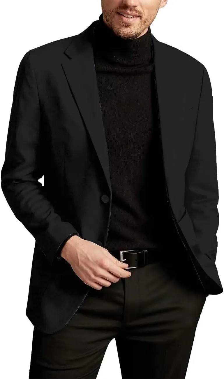 SHUZHXLZANGY Mens Blazers and Sport Coats Slim Fit Jackets for Men Casual Blazer Suit Formal Business
