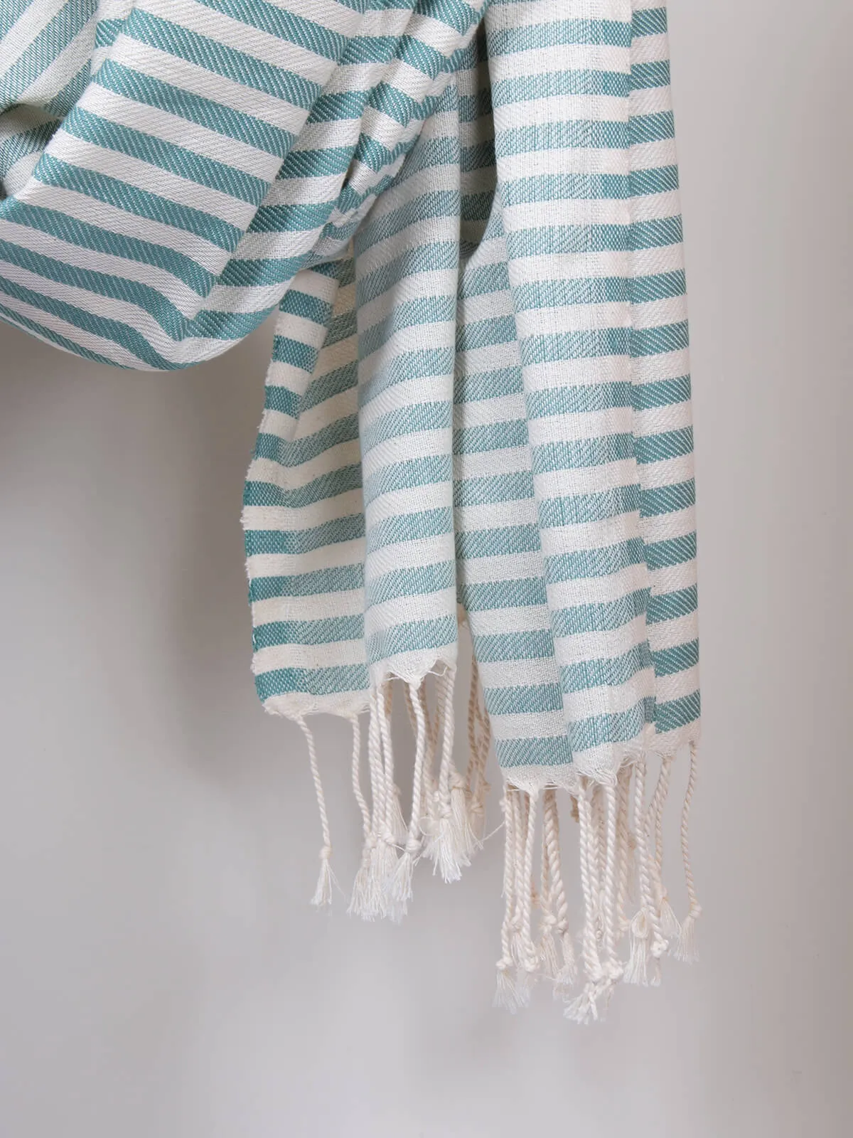 Sorrento Hammam Towel, Grey Green