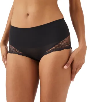 SPANXsmooth Undie-tectable Lace Hi-Hipster - For Core Control - Comfortable Lace Shapewear Underwear - No Visible Panty Lines