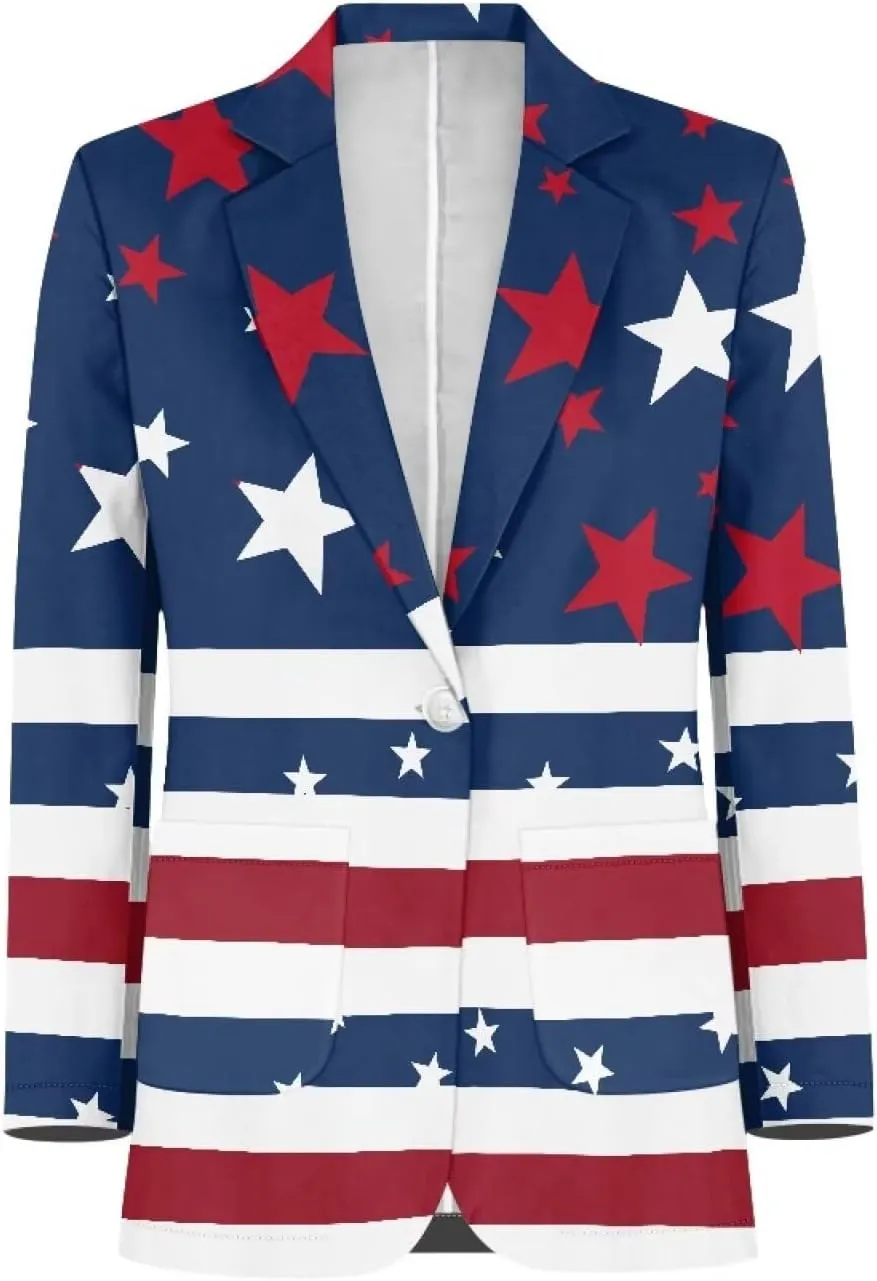Sprowallow Men's Casual Blazer One Button Lightweight Sports Coat with Pockets Slim Fit Lapel Jacket Business Suit