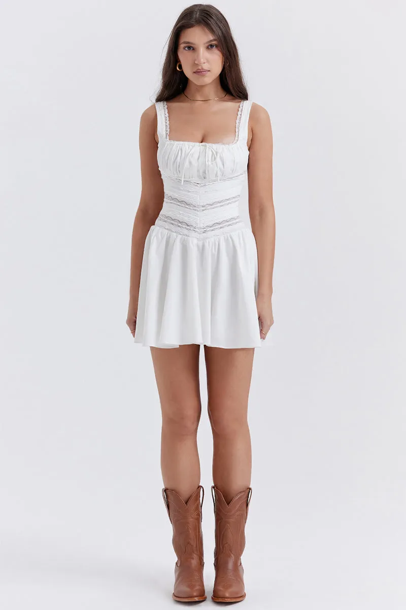 Sweet Emotions Graceful Little White Dress