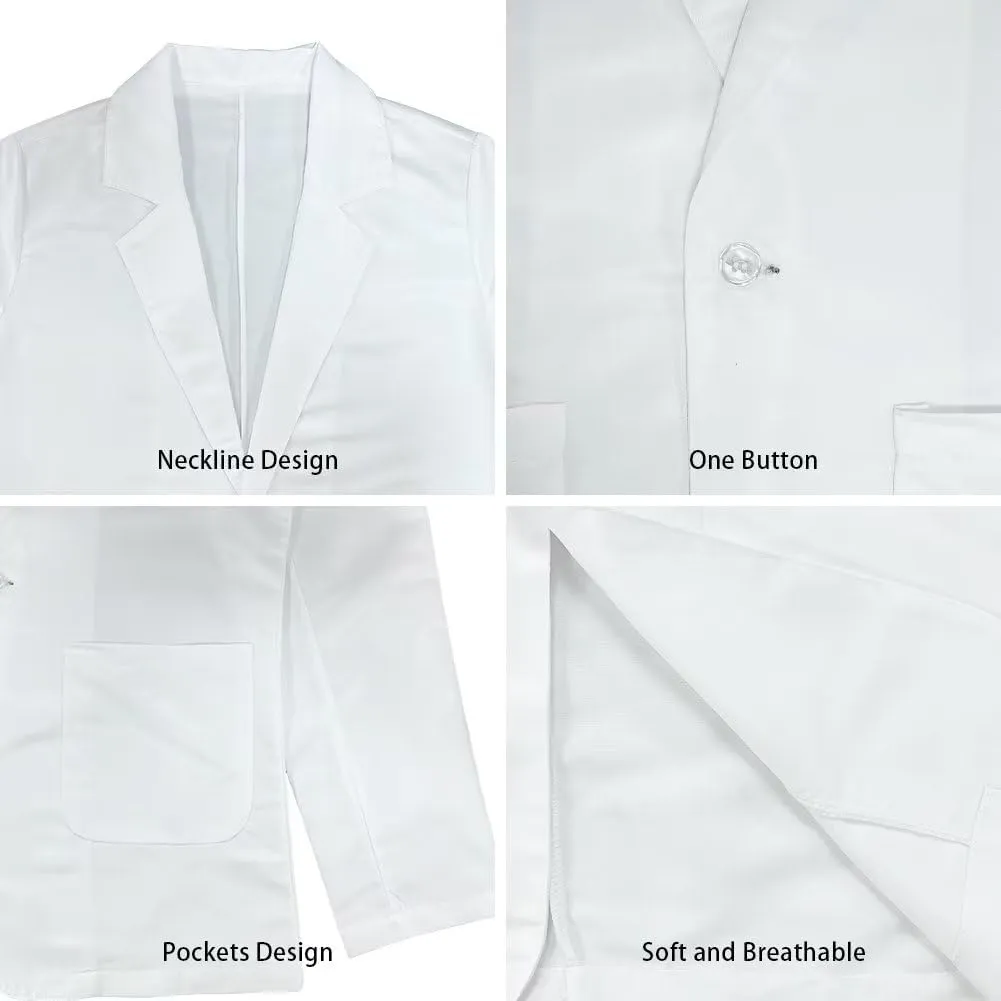 TOADDITDO Men's Regular Fit Blazer Jackets Suit One Button Lightweight Sport Coats Casual Blazer with 2 Side Pockets
