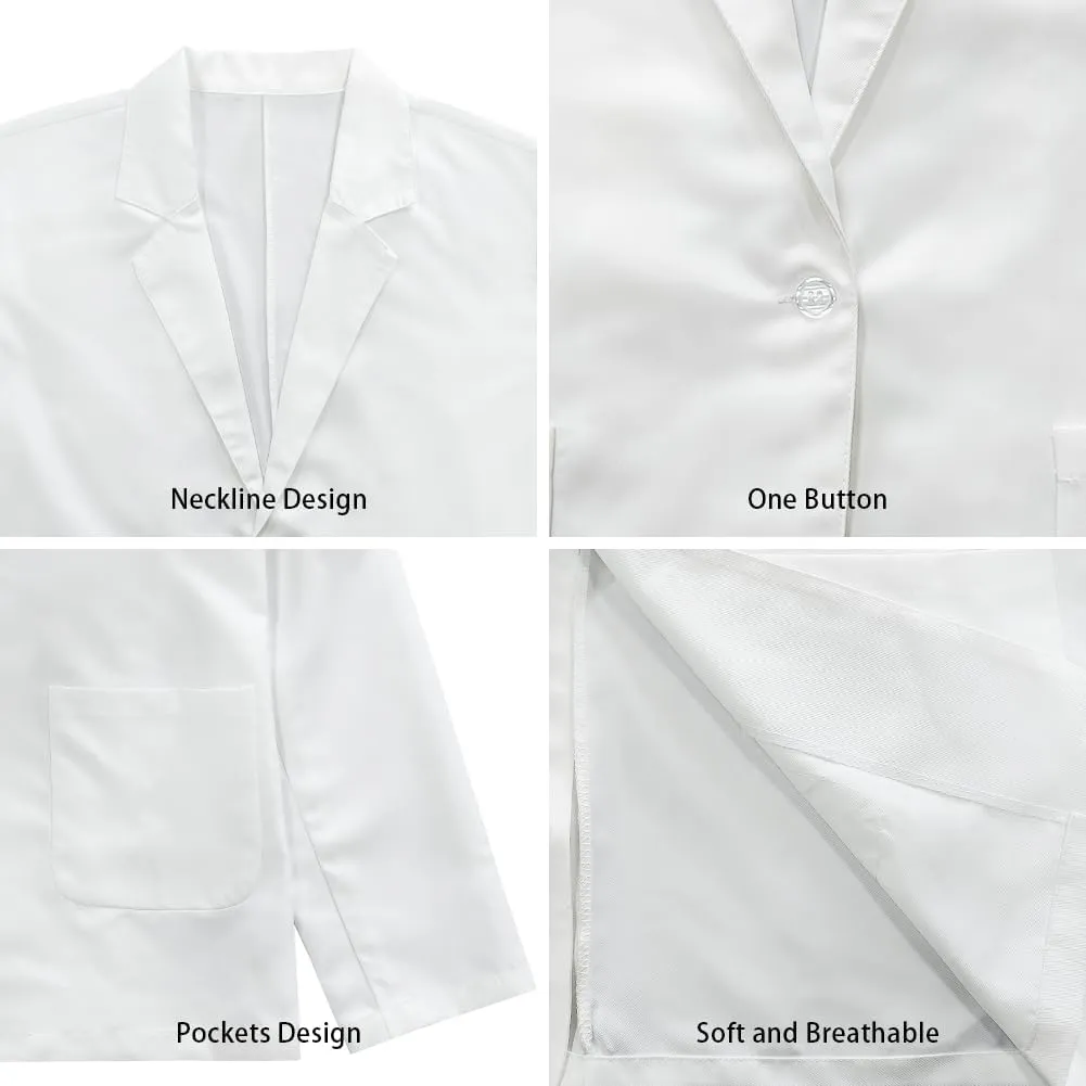 TOADDITDO Men's Suit Jacket One Button Dress Suit Coats Tuxedo Blazer for Wedding, Party, Prom