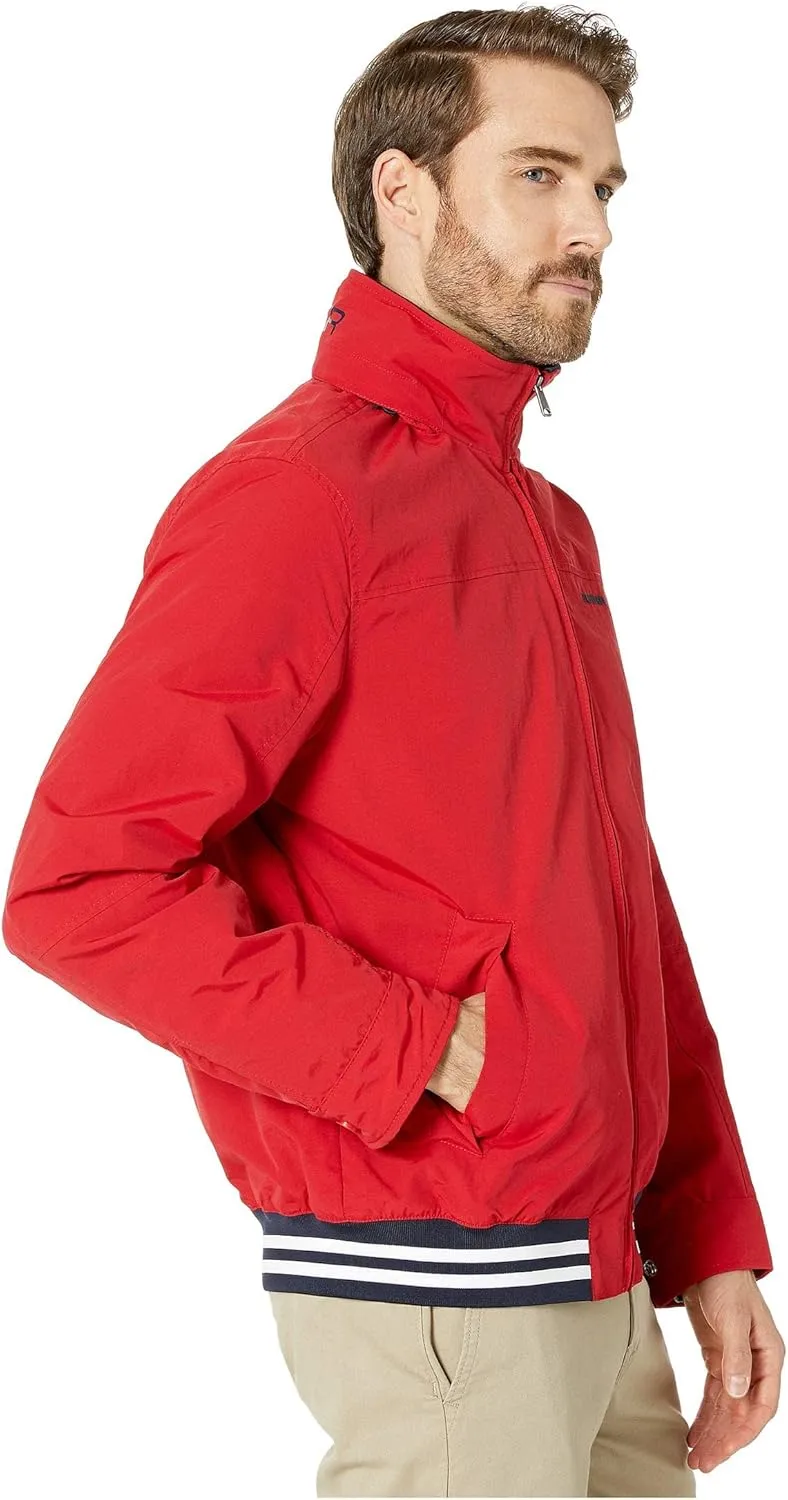 Tommy Hilfiger Men's Lightweight Waterproof Regatta Bomber Jacket