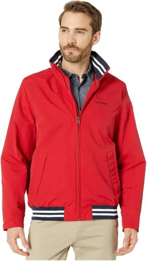 Tommy Hilfiger Men's Lightweight Waterproof Regatta Bomber Jacket
