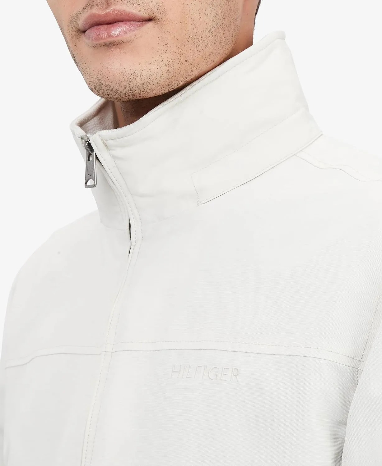 Tommy Hilfiger Men's Lightweight Waterproof Regatta Bomber Jacket