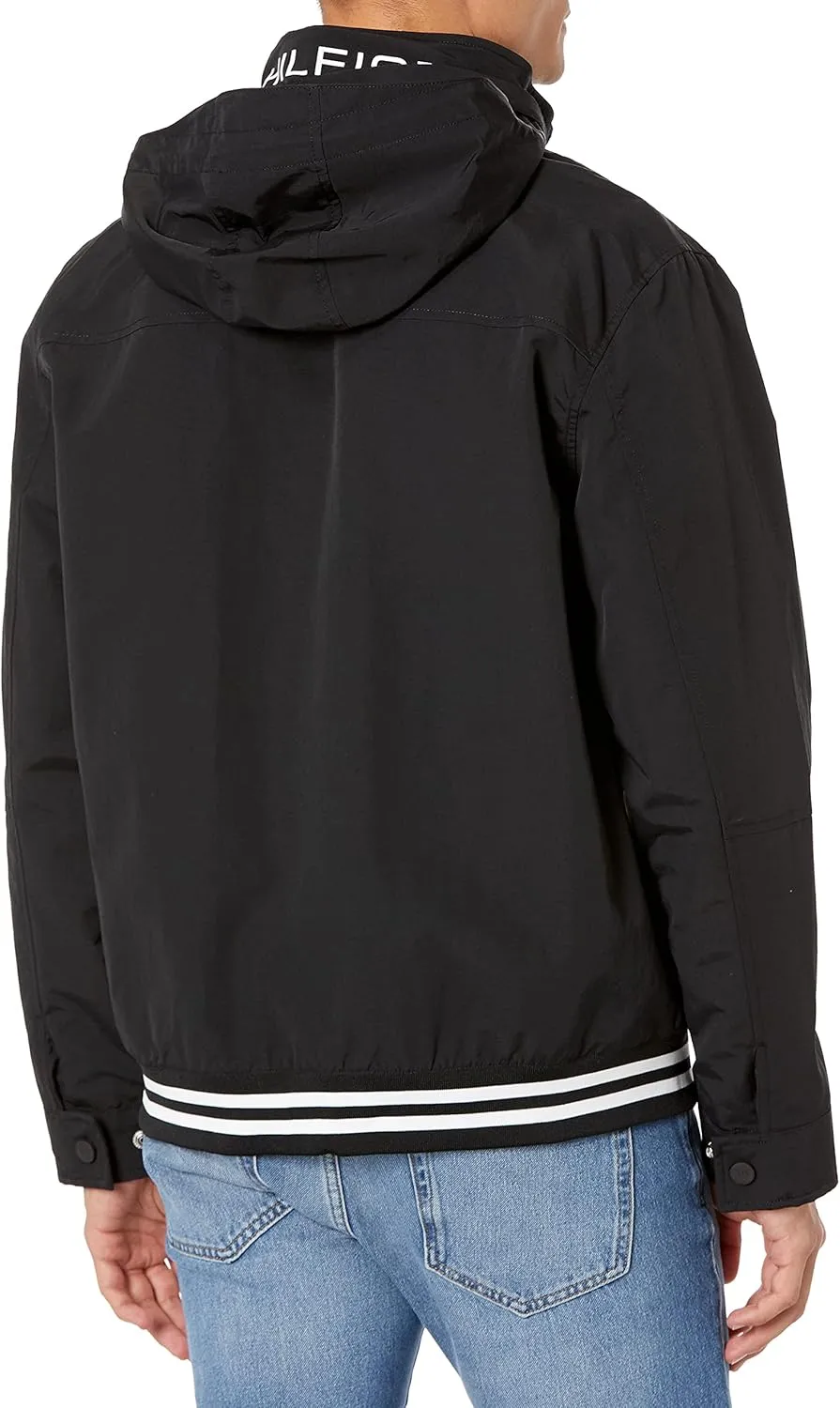Tommy Hilfiger Men's Lightweight Waterproof Regatta Bomber Jacket