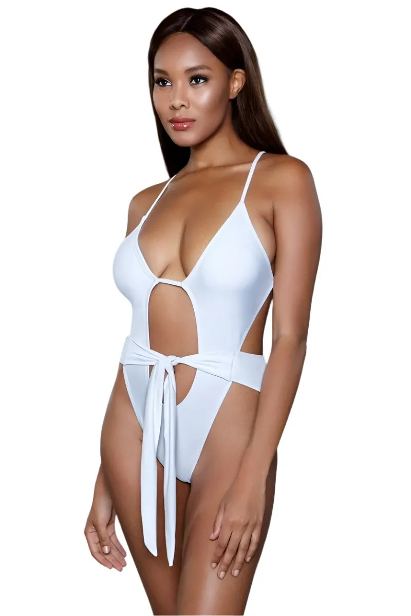 Trinity One Piece Swimsuit White