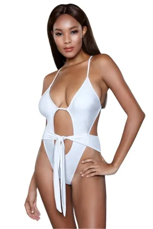 Trinity One Piece Swimsuit White