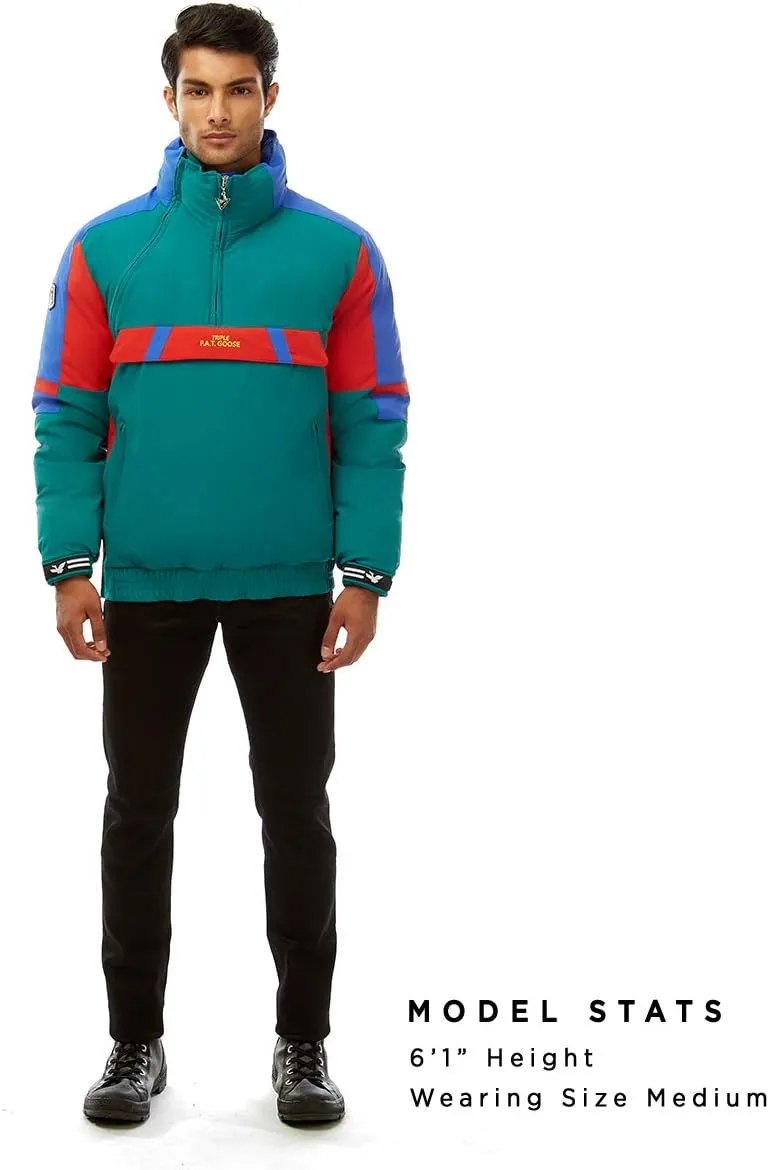 Triple F.A.T. Goose Sheffield Mens Down Jacket | Retro Ski Suit | 80s Ski Gear