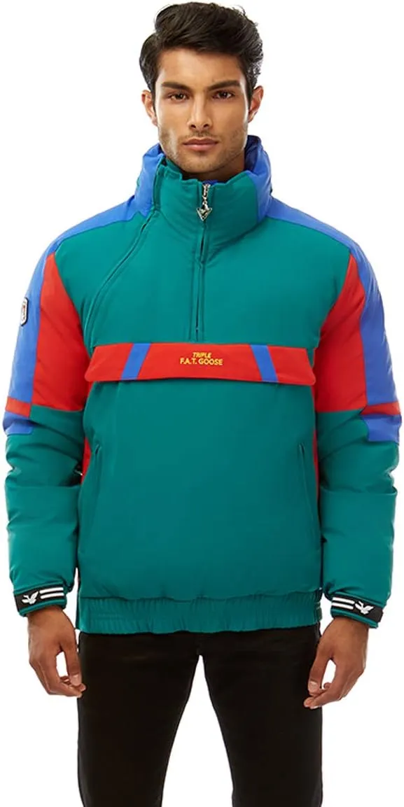 Triple F.A.T. Goose Sheffield Mens Down Jacket | Retro Ski Suit | 80s Ski Gear